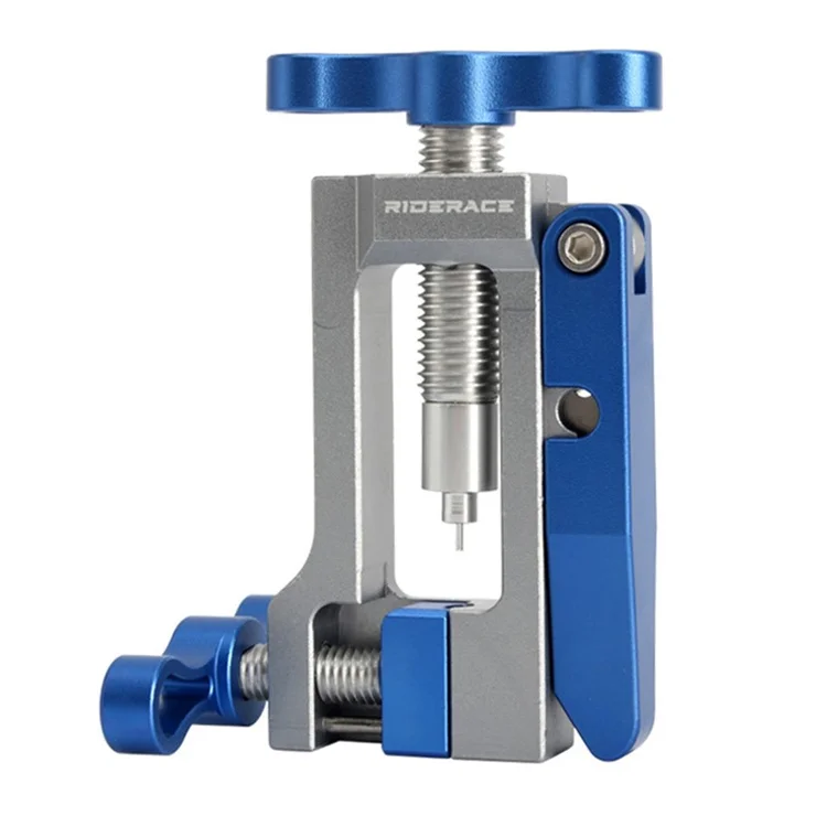 RIDERACE RR7883 Aluminum Alloy Bike Brake Repair Tool Hydraulic Hose Needle Driver Cutter - Blue
