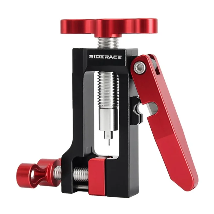 RIDERACE RR7883 Aluminum Alloy Bike Brake Repair Tool Hydraulic Hose Needle Driver Cutter - Red