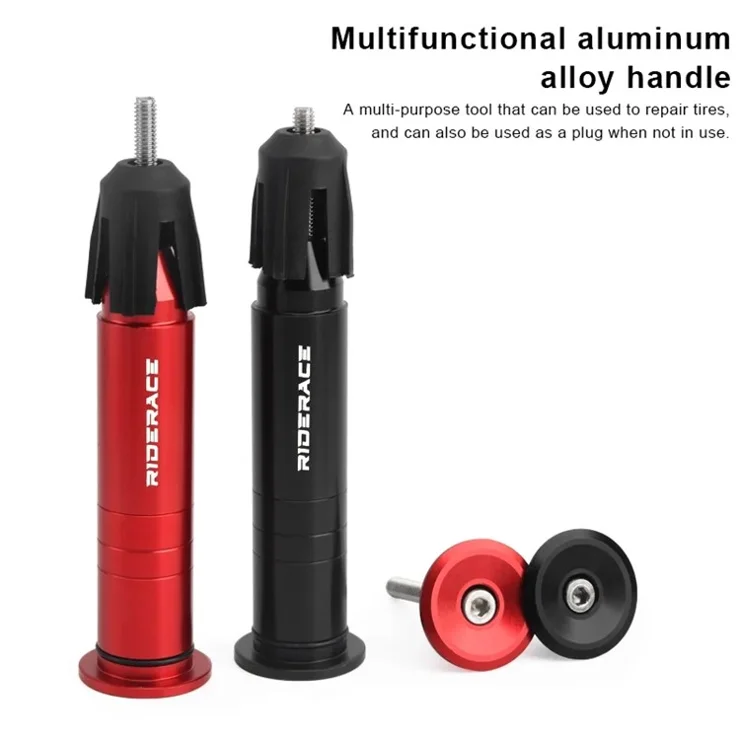 RIDERACE RR9274 Bicycle Tubeless Tyre Fast Repair Kit MTB Bike Urgent Tire Puncture Sealant Rubber Strip Tool - Red