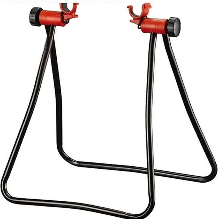 Bicycle Floor Parking Stand U Shape Triangular Vertical Parking Rack Portable Bicycle Repair Bracket