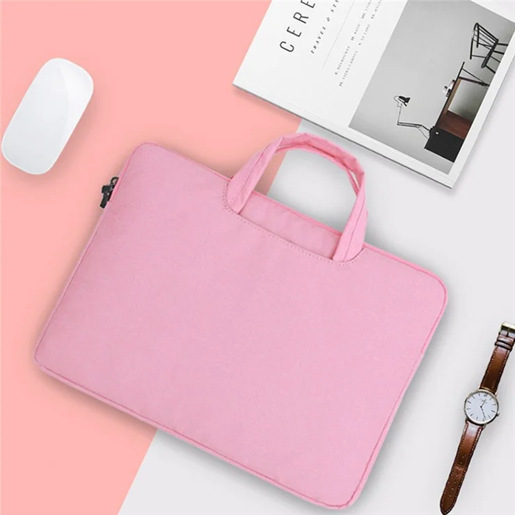 12 Inch Laptop Bag Water-Resistant Oxford Fabric Shockproof Carrying Case Computer Sleeve - Black
