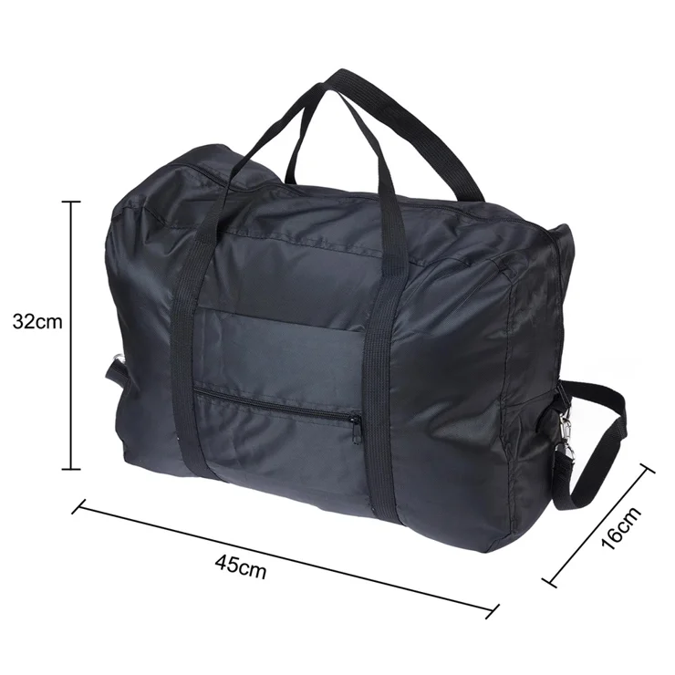 Bolsa de viaje plegable impermeable de tela Oxford 600D, bolso