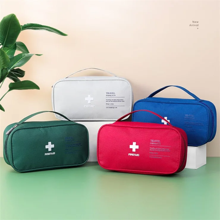 WEEKEIGHT TB-0647 Large Size Oxford Cloth Medicine Storage Bag Portable Travel Medical First Aid Bag - Blue