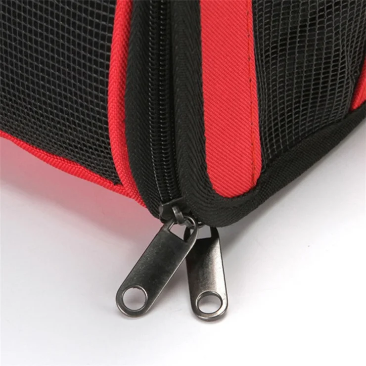 JM0809212 Size S 600D Oxford Cloth Pet Carrier Bag Breathable Foldable Dog Cat Carrying Bag - Sky Blue