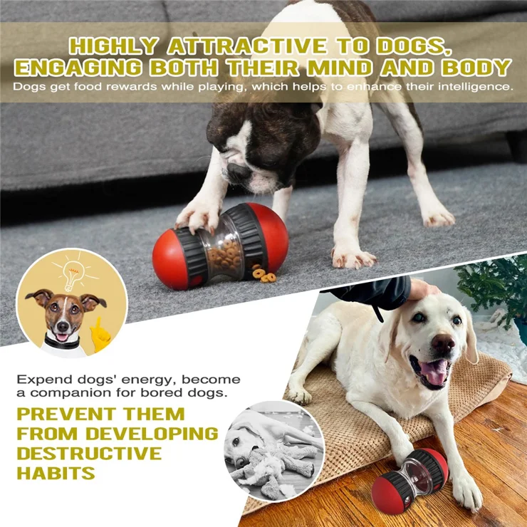Dog Puzzle Toy - Treat Dispensing Ball For Mental Stimulation, Slow Feeder For All Dog Sizes - View #10