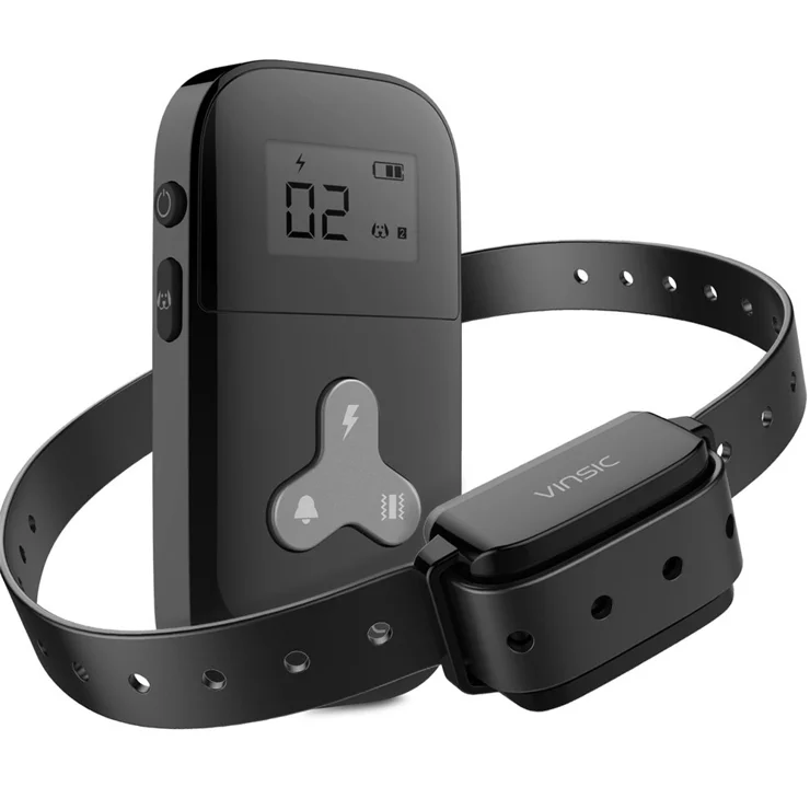 Wholesale VINSIC Pet Training Collar Dogs Barking Stopper Remote