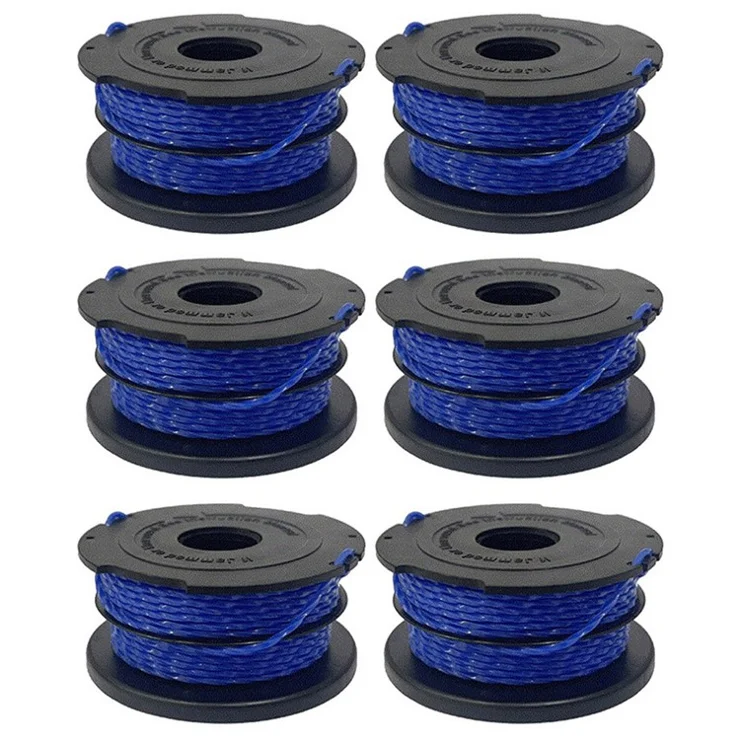 For Black & Decker Lawn Trimmer Wire Reel Replacement A6441 Spool (Set Of 6)