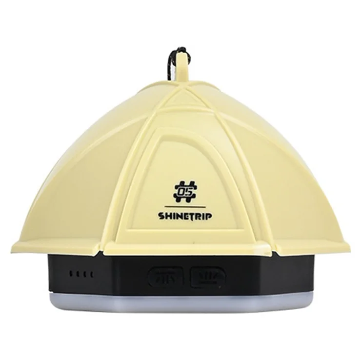 SHINETRIP ST-05 IPX4 Waterproof Outdoor Hanging Tent Camping Light with 4 Light Modes 2000mAh Large Capacity Battery - Light Yellow