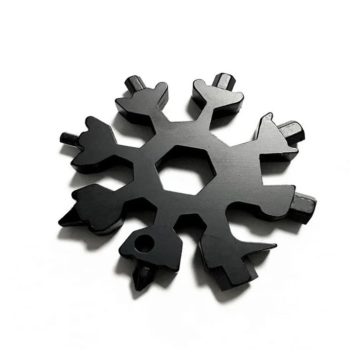 18-in-1 Snowflake Multi Tool Xmas Stainless Steel Snowflake Bottle