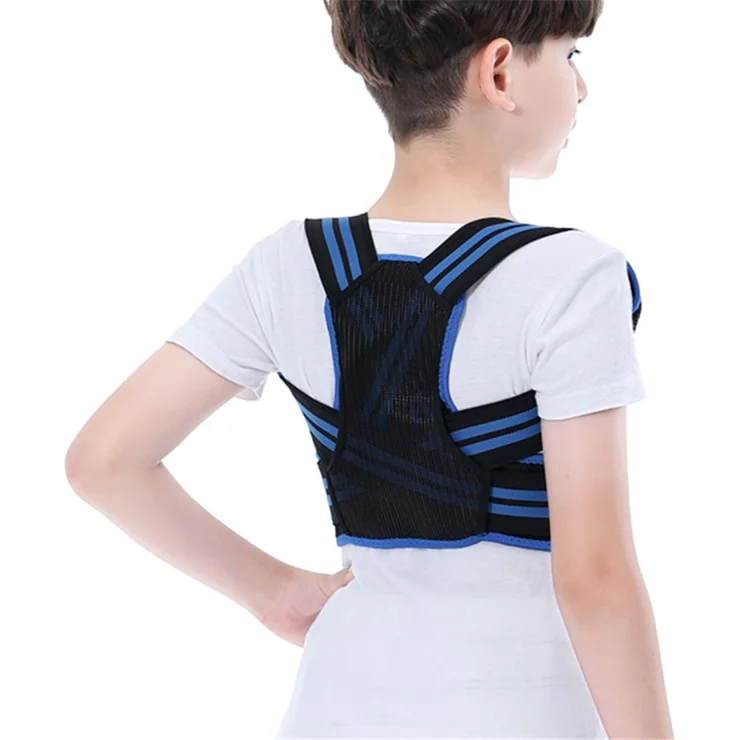 Enfants Hunchback Posture Corrector Respirant Sangle de Traction