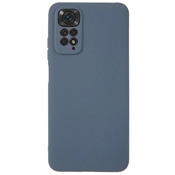 For Xiaomi Redmi Note 11S 4G / Redmi Note 11 4G (Qualcomm) Double-Sided Matte TPU Phone Back Cover Anti-scratch Dustproof Protective Shell - Grey