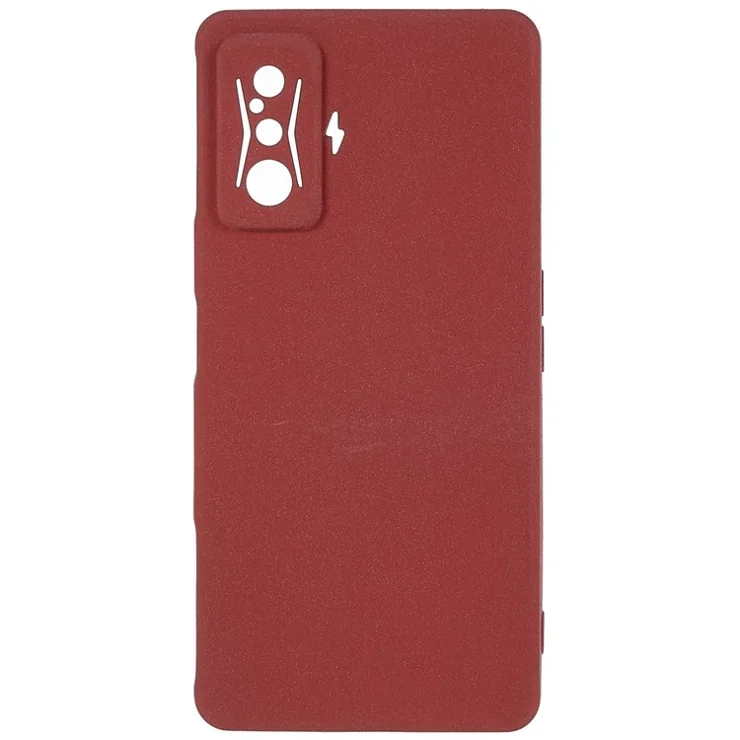 For Xiaomi Redmi K50 Gaming 5G / Poco F4 GT Double-Sided Matte Phone Case Silky-Soft Touch TPU Protective Cover - Red