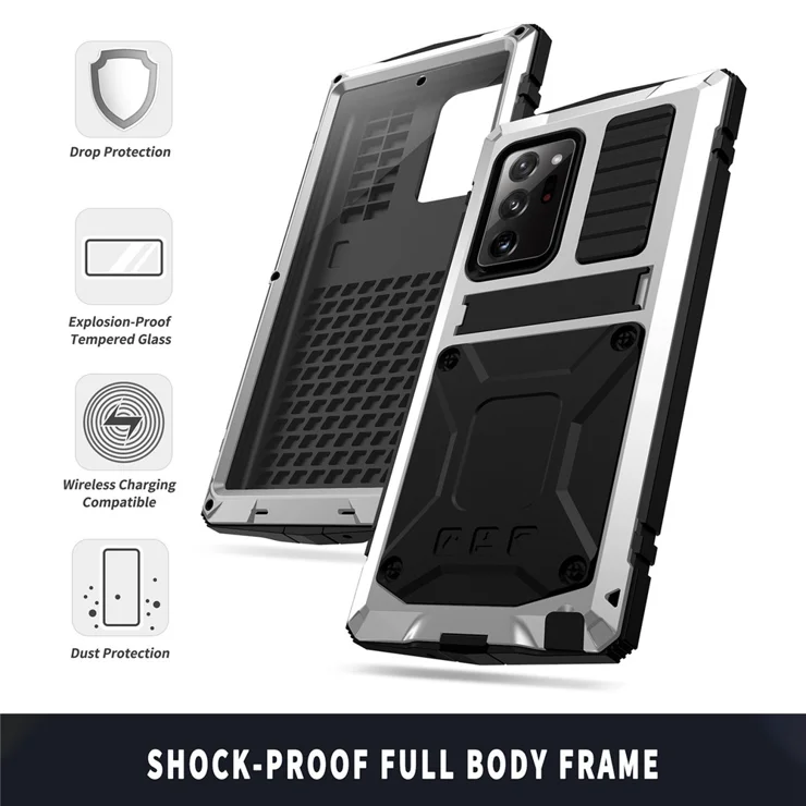 R-JUST For Samsung Galaxy Note20 Ultra Note20 Ultra 5G Metal