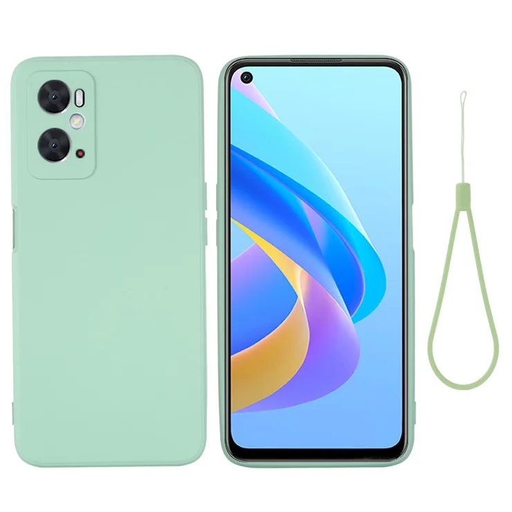 SEAHAI Cover Portafoglio Per Oppo A96/A76/Realme 9i - Design Foglie E Gatto In Rilievo, Rosa Oro, Con Cinturino