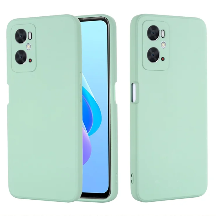 Auotu Funda With Protección De La Cámara De Silicona Carcasa TPU Silicone Case Cover Bumper Para OPPO A76 / A96 4G Smartphone (Mode 2