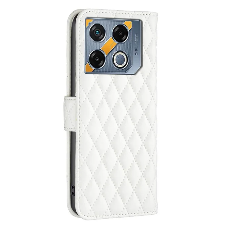 BINFEN COLOR BF Style-14 For Infinix GT 20 Pro 5G Wholesale Phone Case Wallet Anti-Scratch Phone Leather Cover - White