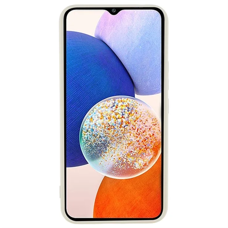 WANLONFENG RB1 Series For Samsung Galaxy A55 5G Case TPU Cover 3-in-1 Phone Accessories - White