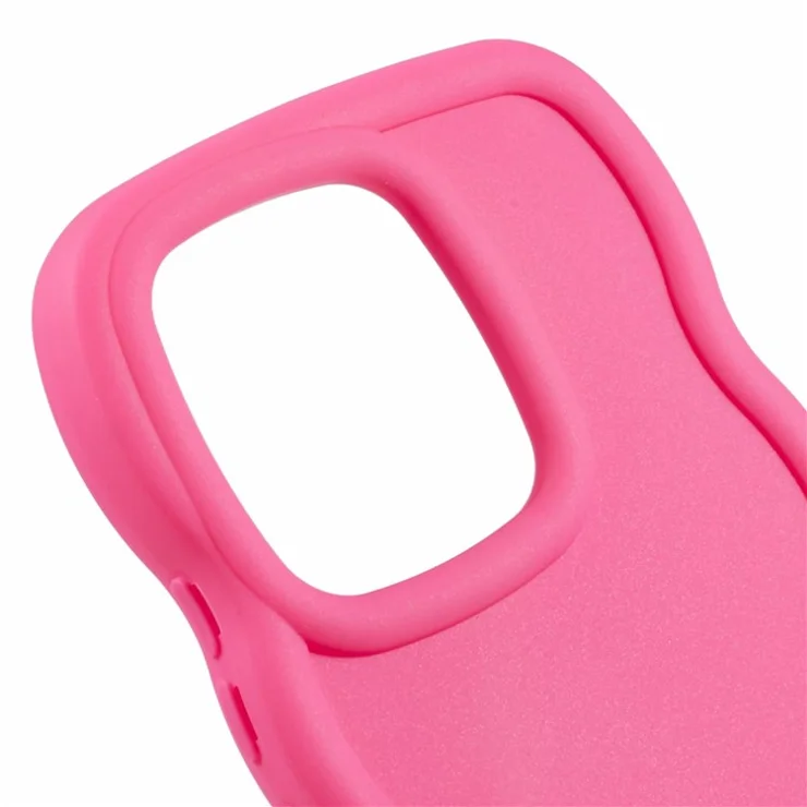 XL Series For Xiaomi Redmi Note 13 4G Shockproof Case TPU Phone Cover with Wave Frame - Rose