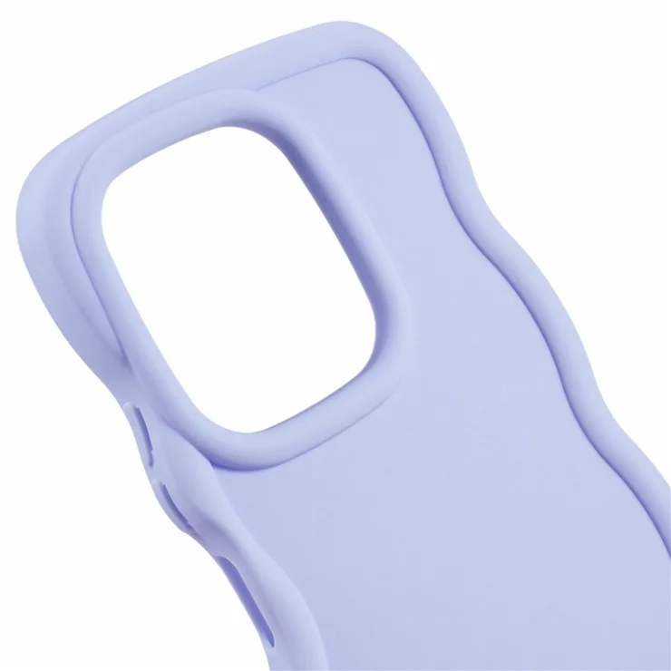 XL Series For TECNO Camon 20 4G / Camon 20 Pro 4G TPU Phone Case Wave Frame - Purple