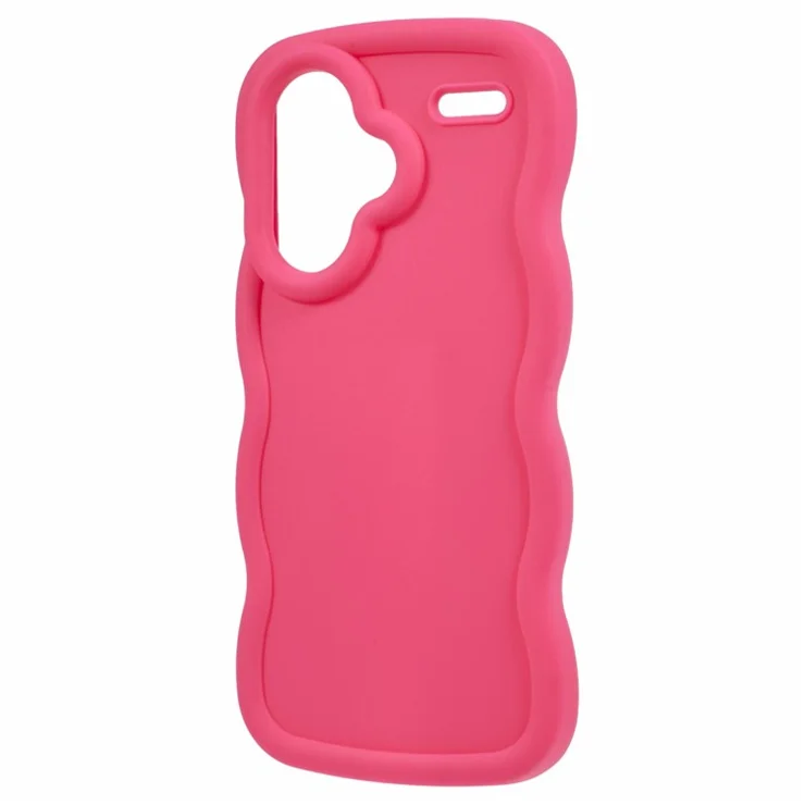 XL Series For Xiaomi Redmi Note 13 Pro+ 5G Case Wave Edge Flexible TPU Phone Back Cover - Rose