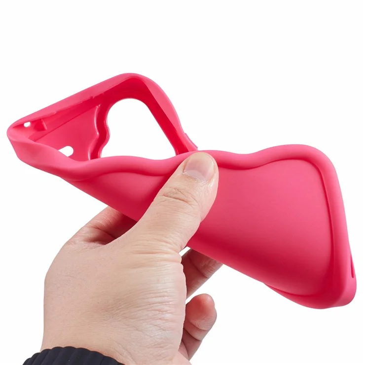 XL Series For Xiaomi Redmi Note 13 Pro+ 5G Case Wave Edge Flexible TPU Phone Back Cover - Rose