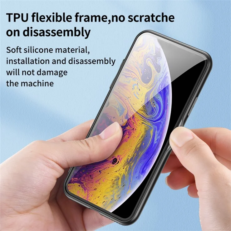For Xiaomi Redmi Turbo 3 5G / Poco F6 5G Case Tempered Glass Flower Pattern Phone Cover - Black Flower Bush