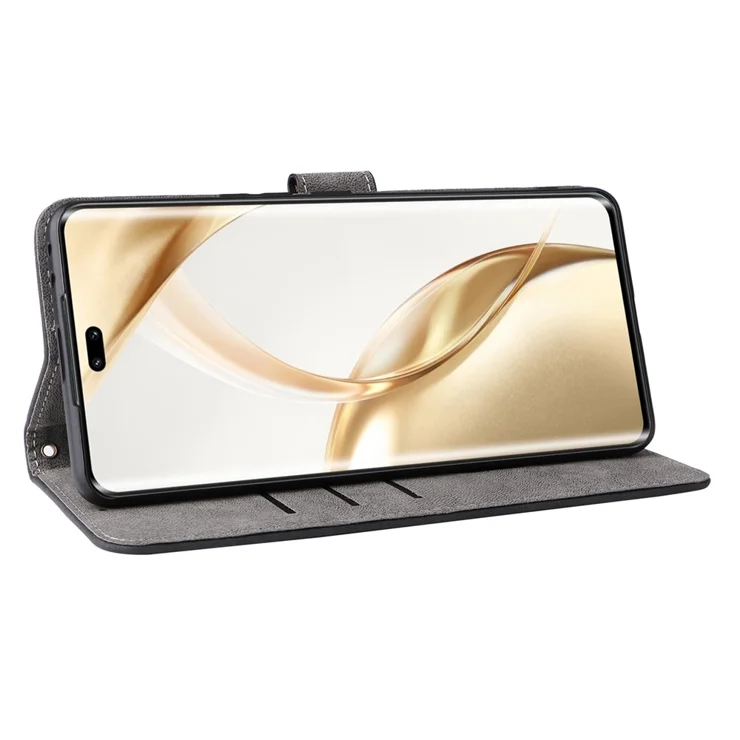 Custodia Per Honor 200 Pro 5G – TPU Opaco Con Anello Magnetico E Ricarica Wireless, Arancione