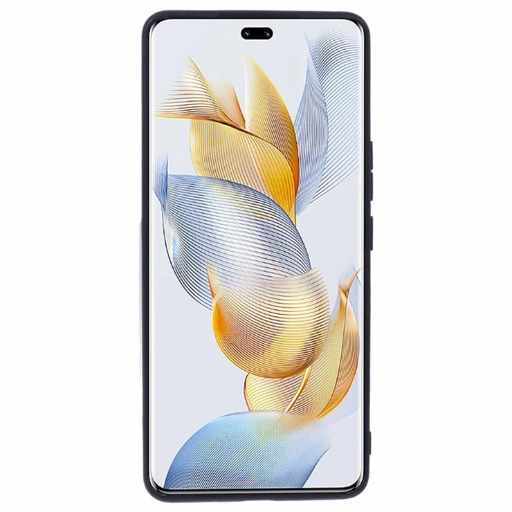 X-LEVEL Bojue-3 Series For Honor 90 Pro Case Slim PU Leather Back Cover Hard PC Soft TPU - Brown
