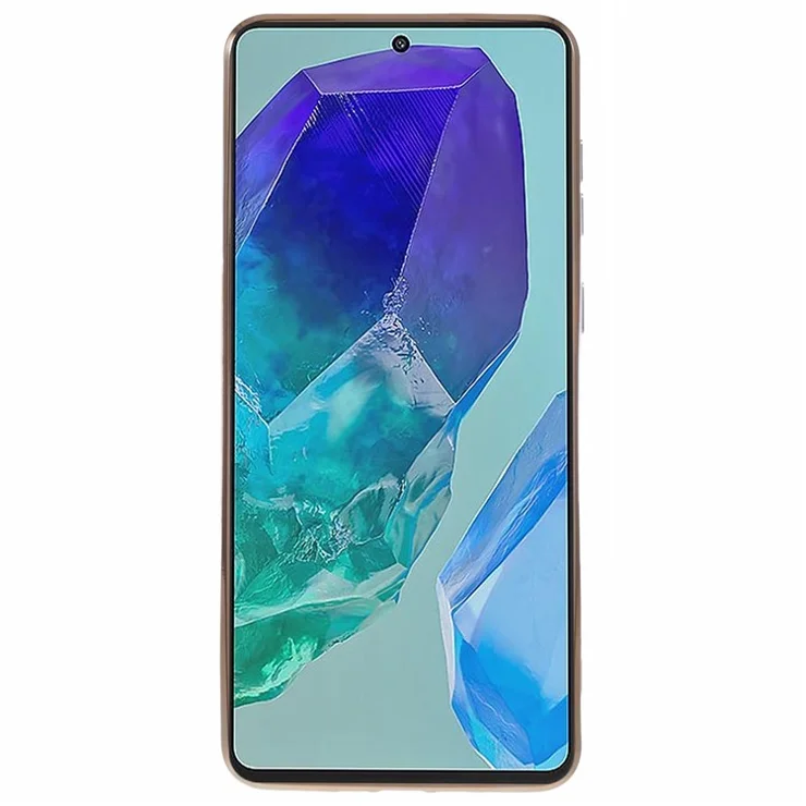 For Samsung Galaxy M55 5G / C55 5G / F55 5G Case with Astronaut Kicstand Electroplating TPU Phone Cover - Purple