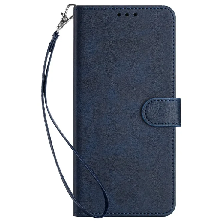 For Infinix Note 40 5G Case PU Leather Wallet Flip Phone Cover Magnetic Clasp Handbag - Sapphire