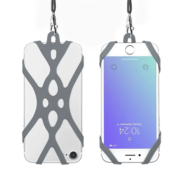 Universal Phone Lanyard Holder Silicone Phone Neck Strap