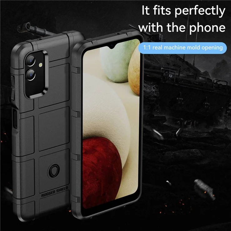 For Samsung Galaxy M13 5G / A13 4G / A13 5G / A04s 4G (164.7 x 76.7 x 9.1 mm) Phone Case TPU Cover - Black
