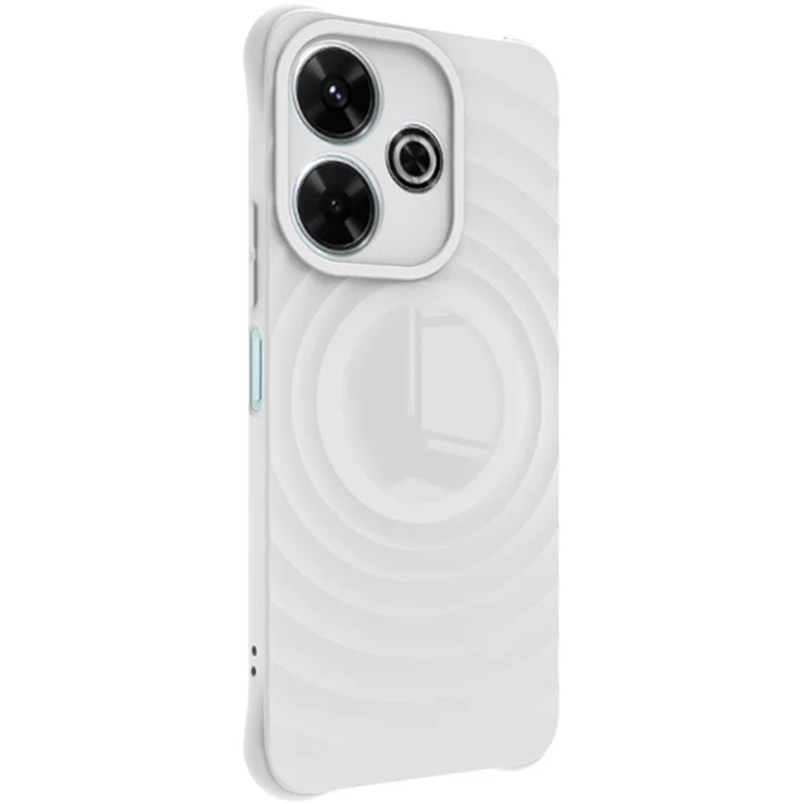 IMAK UC-6 Series for Xiaomi Redmi 13 5G / 4G / Poco M6 4G / Redmi Note 13R 5G TPU Case Matte Phone Cover - Matte White