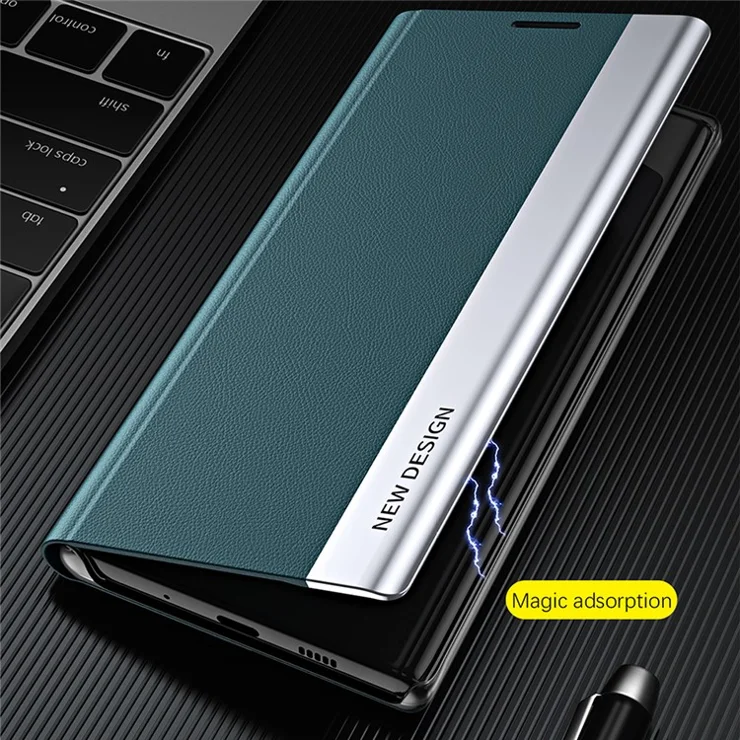 For iPhone 16 Plus Case Anti-Drop Leather Phone Cover with Stand - Yellow