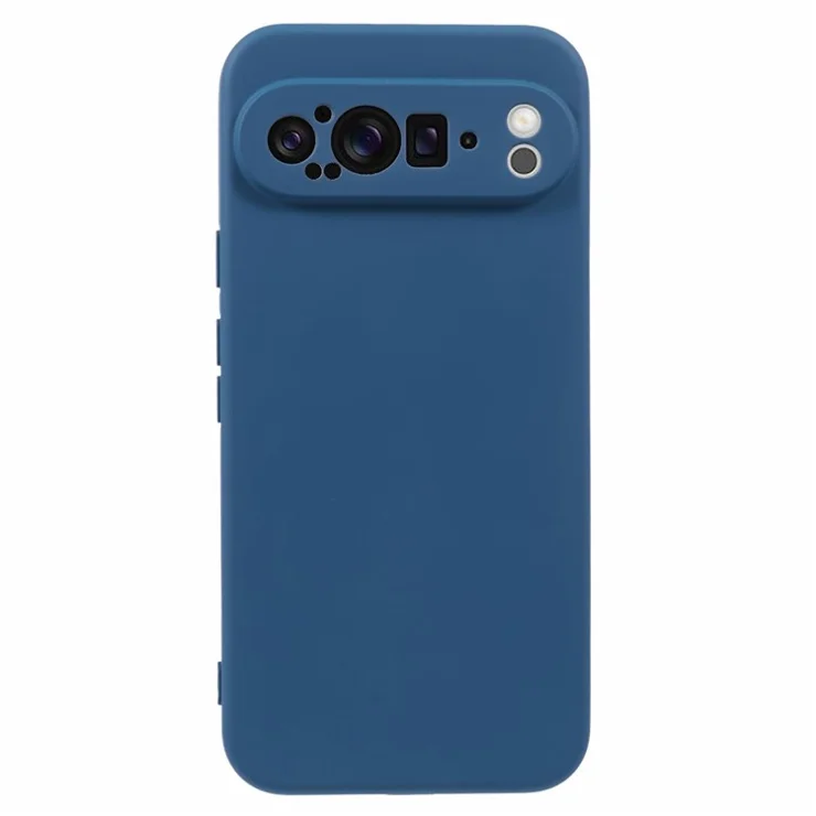 For Google Pixel 9 Pro XL Case TPU Back Soft Anti-Scratch Fiber Lining Phone Cover - Sapphire