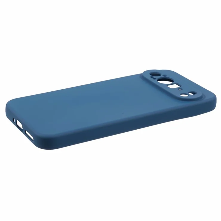 For Google Pixel 9 Pro XL Case TPU Back Soft Anti-Scratch Fiber Lining Phone Cover - Sapphire