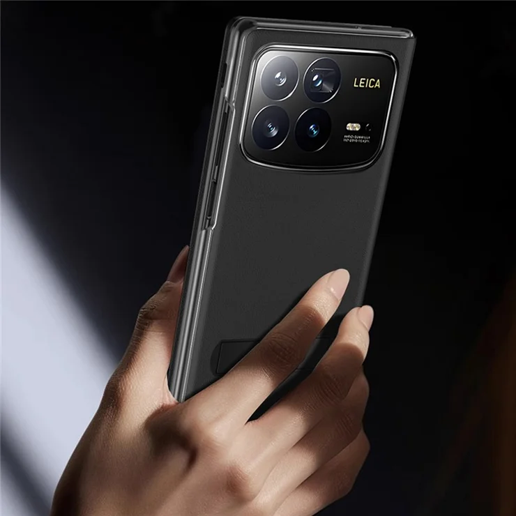 For Xiaomi Mix Fold 4 5G Case View Window PU Leather Kickstand Phone Cover - Sapphire