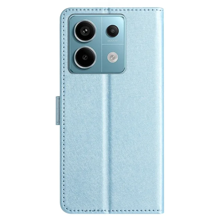 For Xiaomi Redmi Note 13 Pro 5G Wallet Case Leather Folio Phone Cover Magnetic Clasp - Blue