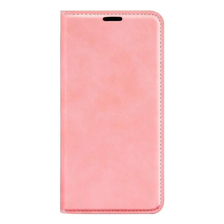 For Oppo A3x 5G / A3x 4G / A3 5G / A3 4G / A60 5G / A40 4G Case Skin-Touch Leather Wallet Phone Cover - Pink