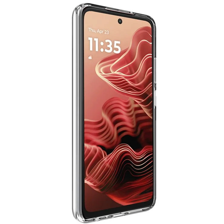IMAK UX-5 Series For Motorola Moto G35 5G Case Protective Soft TPU Phone Cover - Transparent