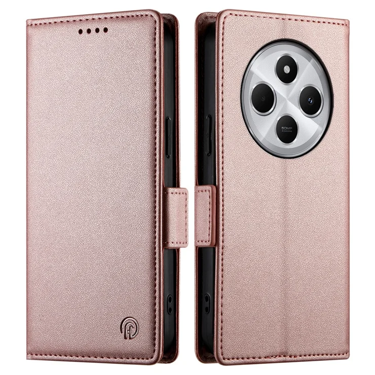 HONLEN Leder-Handyhülle Für Redmi 14C (4G) / Poco C75 – Flip Case Mit 3 Kartenfächern & Magnetverschluss, Mandala-Muster, Blau