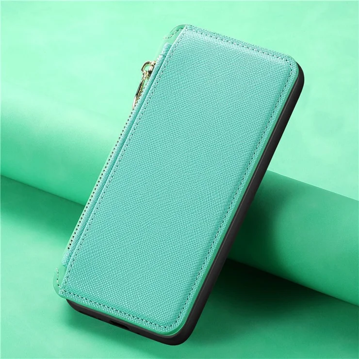 CASENEO For Huawei Pura 70 Ultra Case Cross Texture Leather Detachable Magnetic Phone Cover - Green