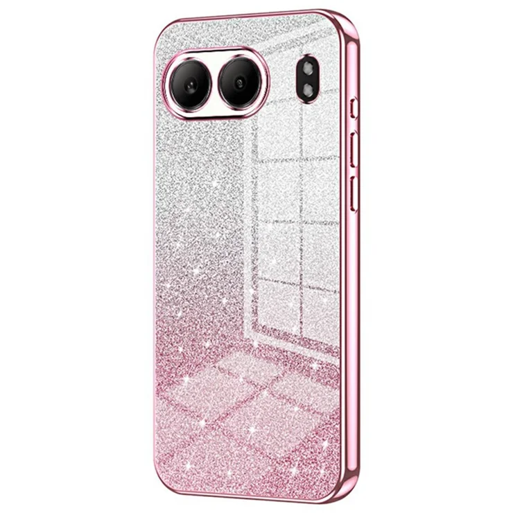 For OnePlus Nord Case Electroplating Gradient Glitter TPU Phone