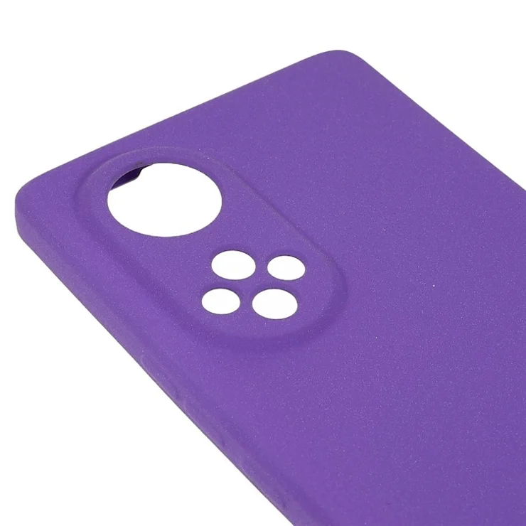For Huawei nova 9 Pro Cell Phone Cover Double-Sided Matte Soft TPU Anti-fingerprint Anti-scratch Phone Case - Purple