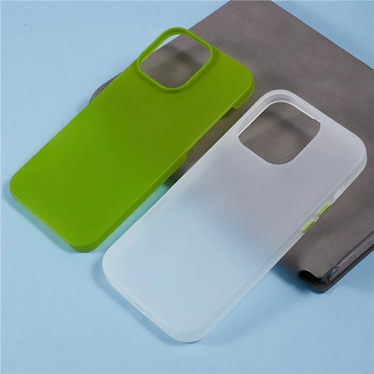 For iPhone 16 Pro Max Case Detachable TPU Shockproof Phone Cover - Green