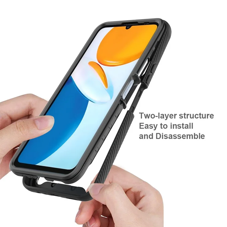 Screen Protector Dzxouui Case For Samsung Galaxy A12 PC TPU PET