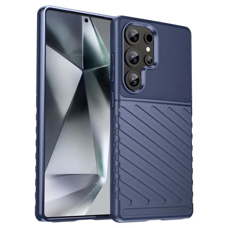 For Samsung Galaxy S25 Ultra Case Twill Texture TPU Shockproof