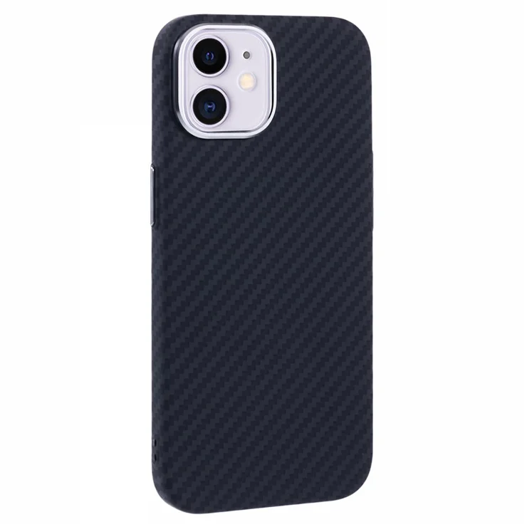 For iPhone 11 Case Compatible with MagSafe Carbon Fiber Texture