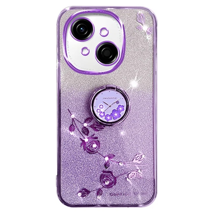 Wholesale KADEM For TECNO Spark Go Case Ring Kickstand