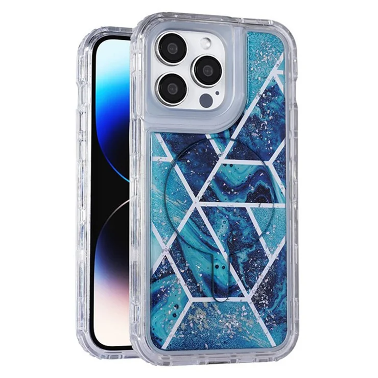 Bulk Purchasing For iPhone 15 Pro Max Case Compatible with MagSafe Electroplated PC+TPU Phone Cover - Style F